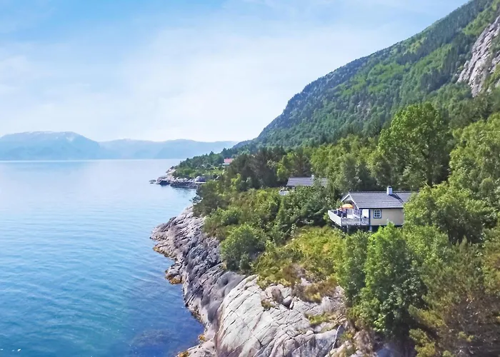Cozy Home In Lavik With House Sea View photo